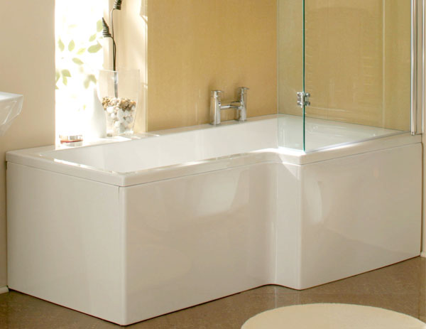 Click here to view / buy the Synergy Elite L Shaped Shower Bath